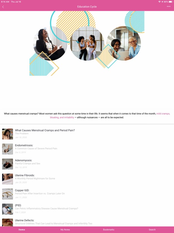 Screenshot #5 pour I Am Fibroid Free