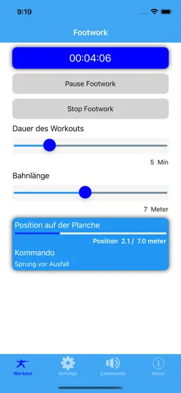Game screenshot Fechten Beinarbeit mod apk