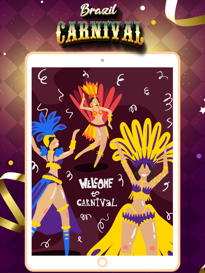 Brazil Carnival Stickers