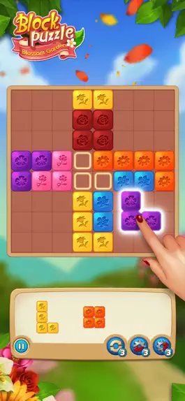 Game screenshot Block Puzzle: Blossom Garden hack