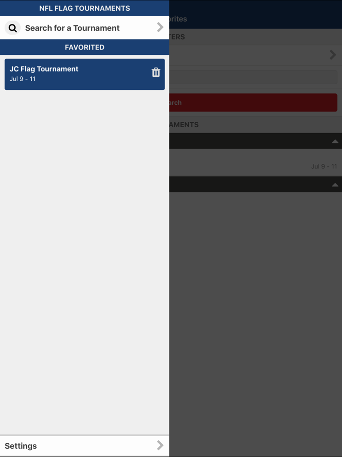 NFL FLAG Tournaments