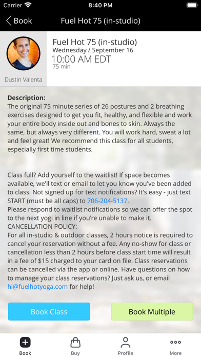 Fuel Hot Yoga screenshot 3