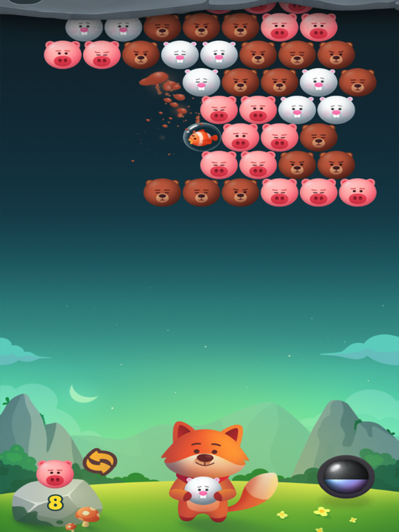 Screenshot #5 pour Animal Bubble | Bubble Shooter