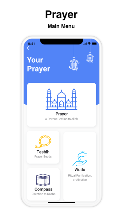 Muslim Azan and Prayer App Screenshot