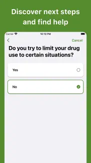 drug addiction test iphone screenshot 3