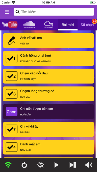 Điều khiển Okara M15 Screenshot