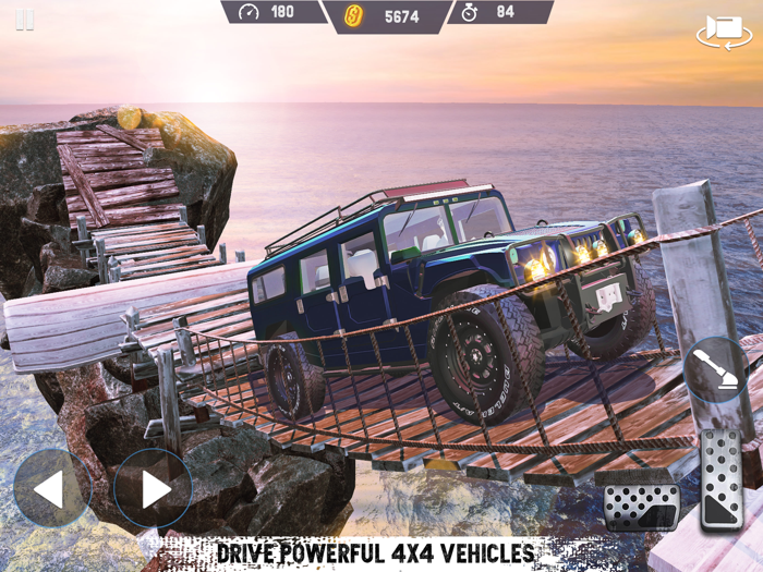 4x4 Offroad Mountain Car Drive