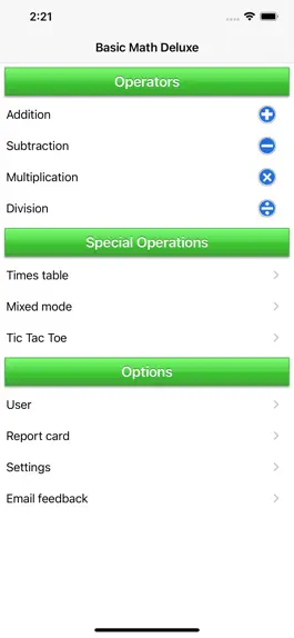 Game screenshot Basic Math Deluxe mod apk