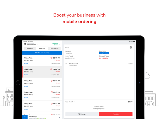 Truckster Vendor iPad screenshot 5 - Food & Drink app