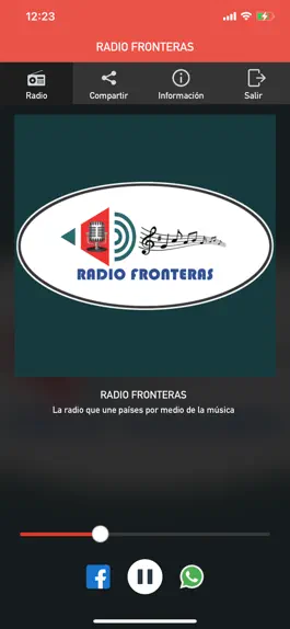 Game screenshot Radio Fronteras apk
