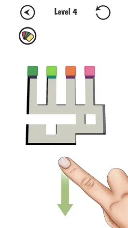 Game screenshot Color Swipe Maze mod apk