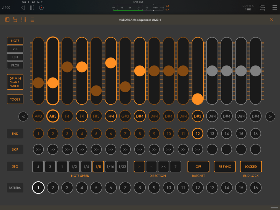#1. midiDREAMs (iOS) Podle: Arthur Kerns