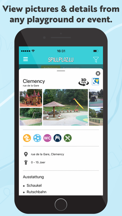Spillplaz.lu Screenshot