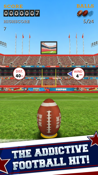 Flick Kick Field Goal Kickoff Screenshot