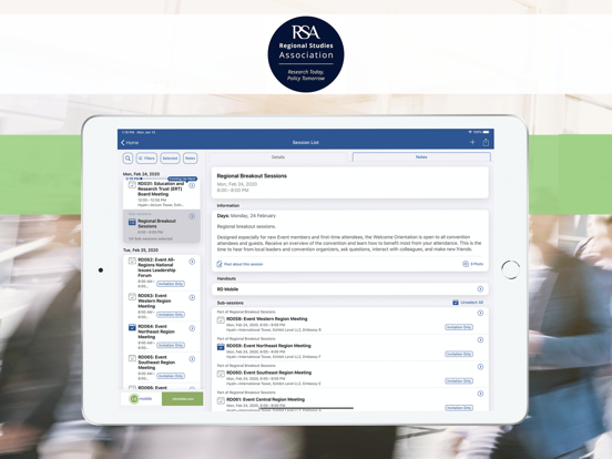 Screenshot #4 pour Regional Studies Association