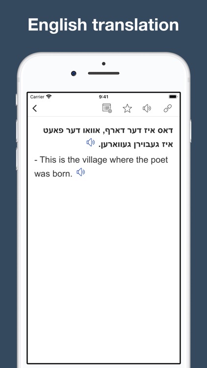 Yiddish vocabulary & sentences screenshot-6