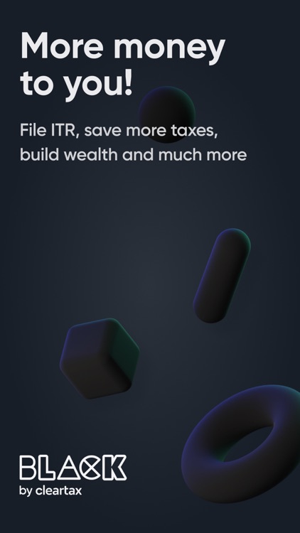 Mutual Fund, SIP, ITR - Black