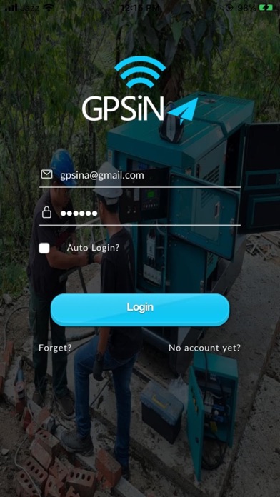 Screenshot #1 pour Gpsina Genset