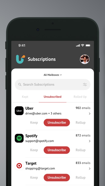 Unroll.Me - Email Cleanup screenshot-6