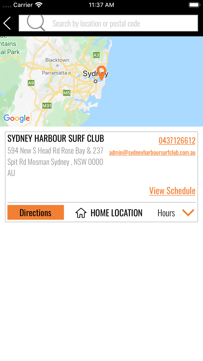 Sydney Harbour Surf Club