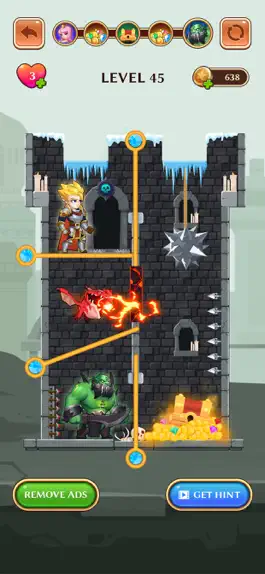 Game screenshot Rescue The Hero - Hero Wars hack