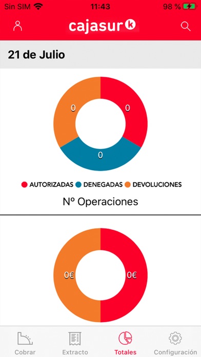 Cajasur Negocios Cobro Movil Screenshot