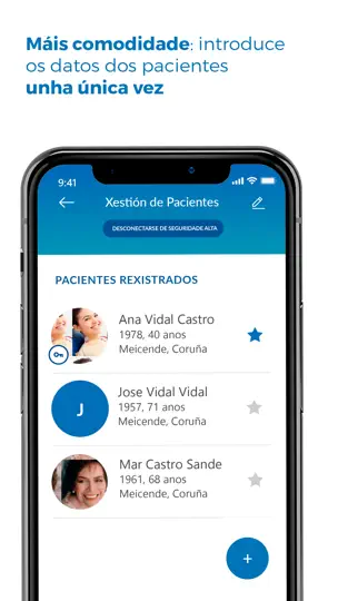 Captura de pantalla de Sergas Móbil en iPhone 6