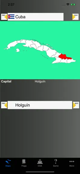 Game screenshot Central America state maps hack