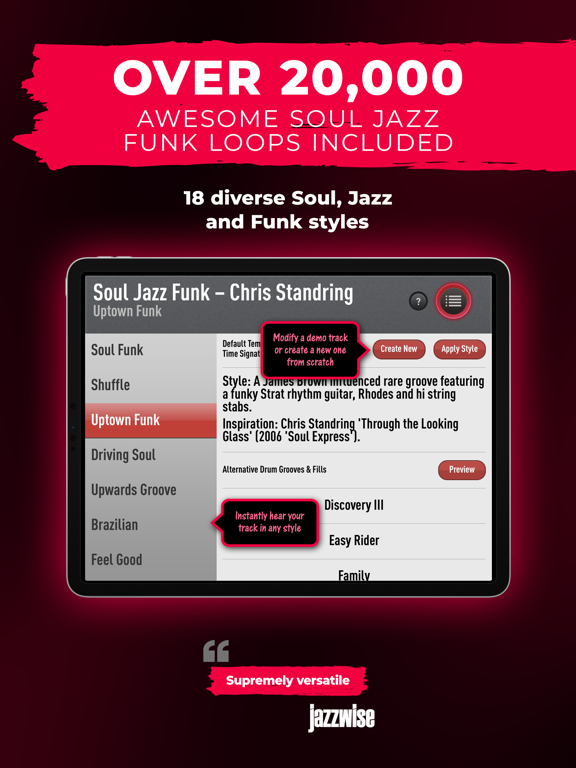 Screenshot #6 pour SessionBand Soul Jazz Funk 1