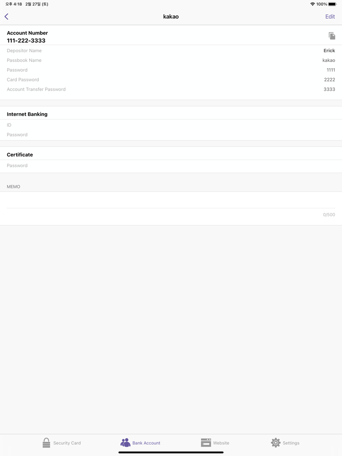 MyPass - Password Management
