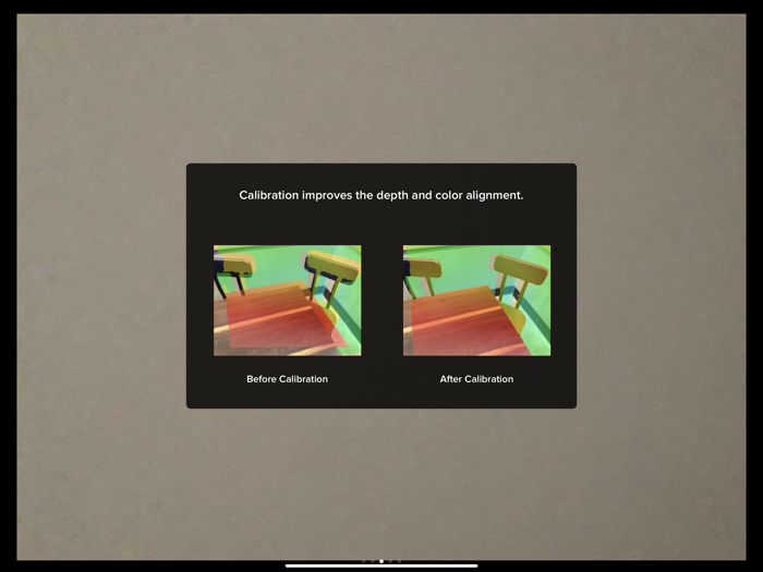 Structure Sensor Calibrator