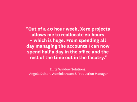 Xero Projects iPad screenshot 5 - Business app