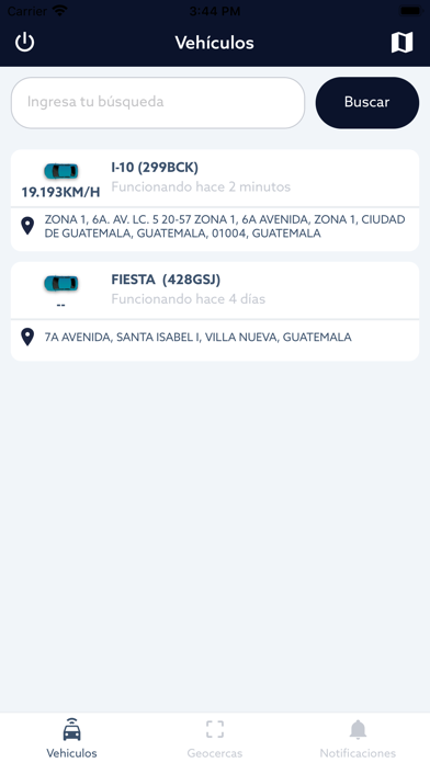 Geonet Screenshot
