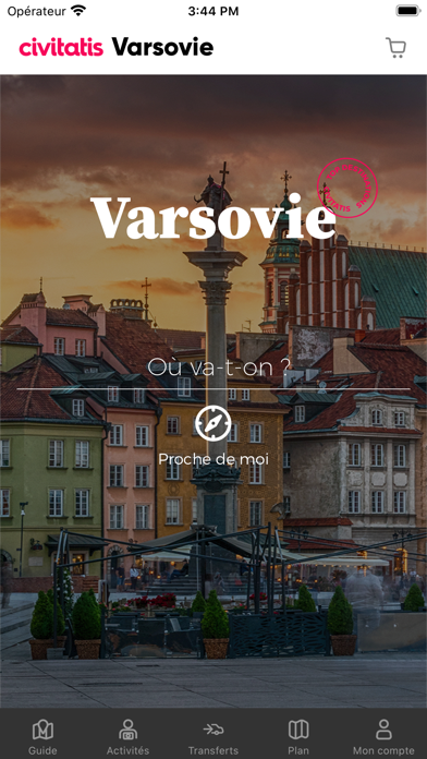 Screenshot #1 pour Guide de Varsovie Civitatis