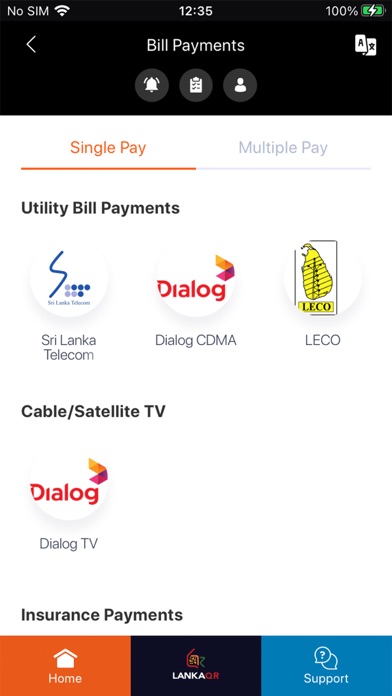 UPay - Sri Lanka's Payment App Screenshot