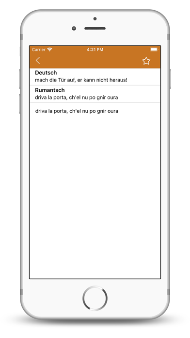 Dicziunari Rumantsch Vallader Screenshot