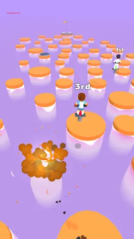 Game screenshot Bouncy Race 3D! apk