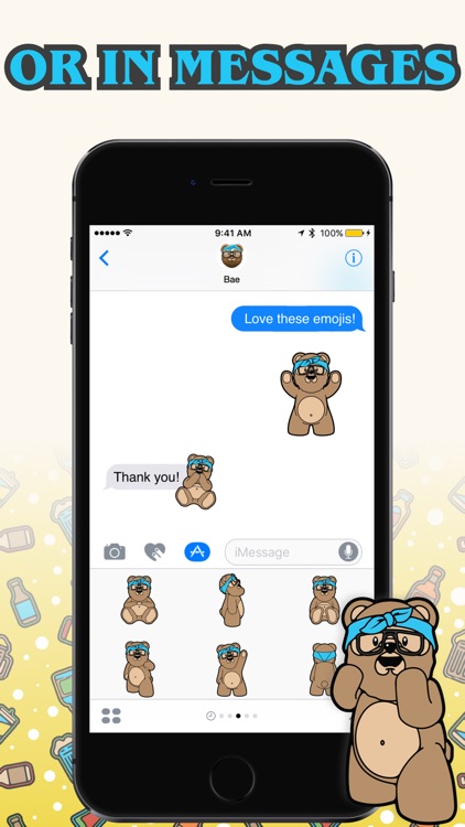 Teddy Swims Emoji screenshot-3