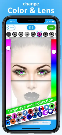 Game screenshot Perfect Eye Color Changer apk