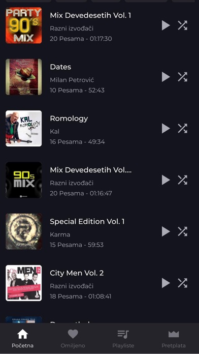 Balkan myusic Screenshot