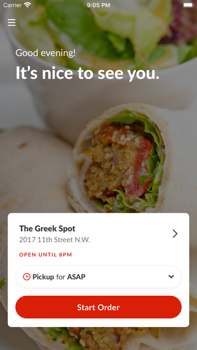 The Greek Spot Screenshot