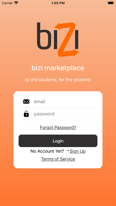 TheBiziApp Screenshot