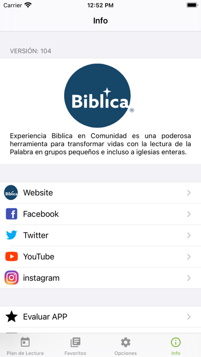 EBC | Biblica Screenshot