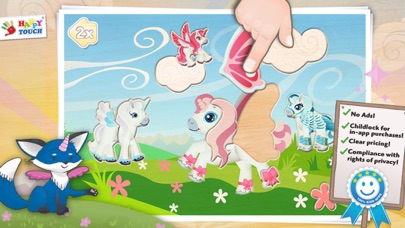 GIRL-GAMES PUZZLE Happytouch® Screenshot