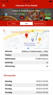 halsnaes pizza kebab iphone screenshot 3