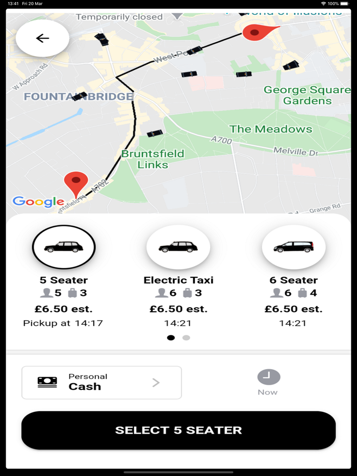 City Cabs Edinburgh Ltd