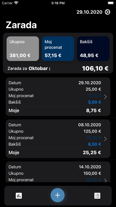Moja Zarada - Procenat Screenshot