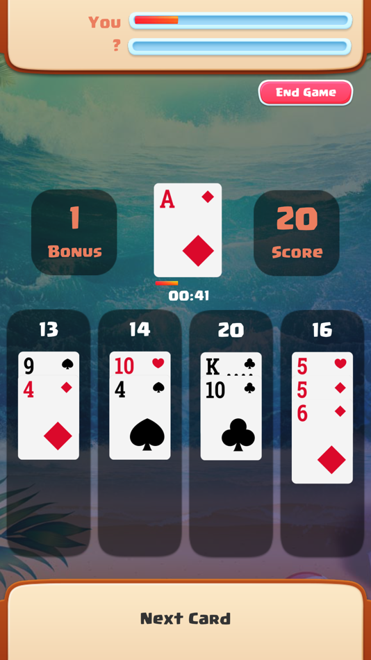 #1. Catch 21 Multiplayer Solitaire (iOS) By: Stefanica Stefan