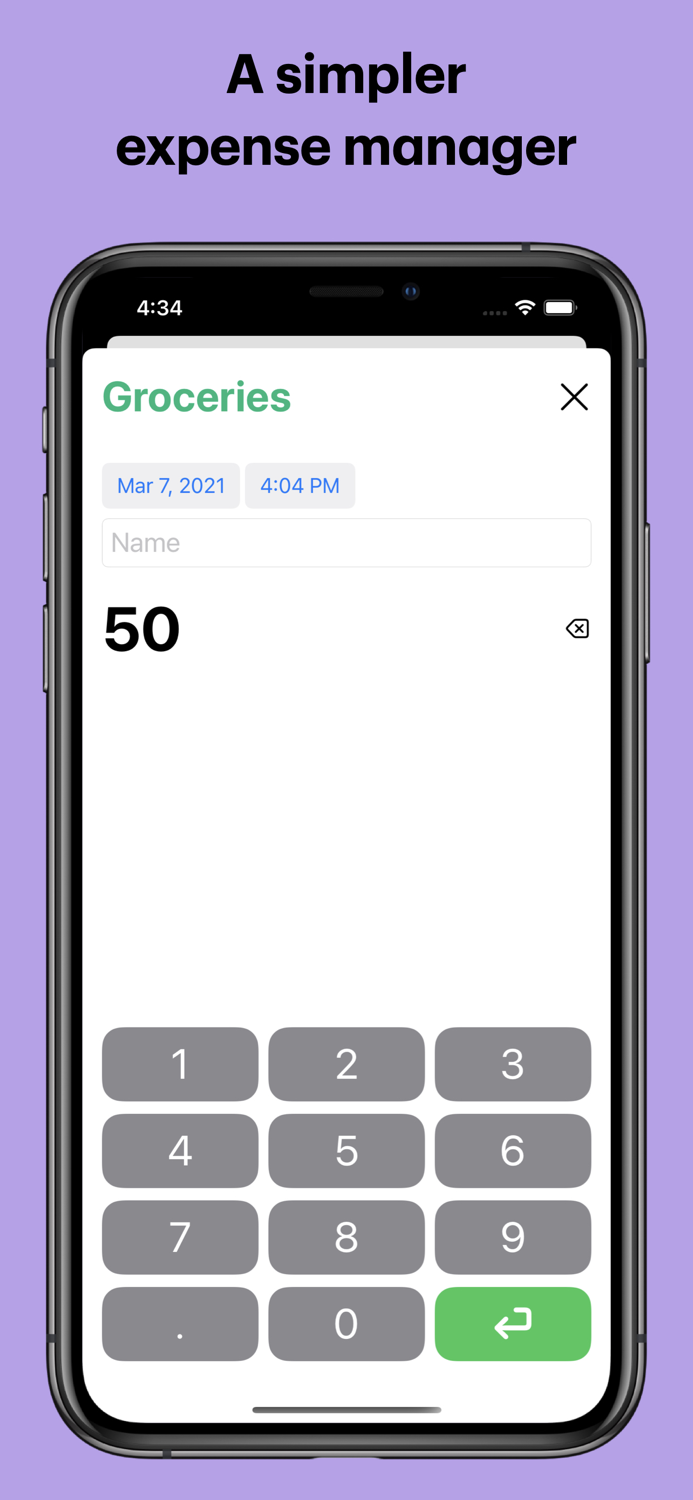 Simpler Expense Manager