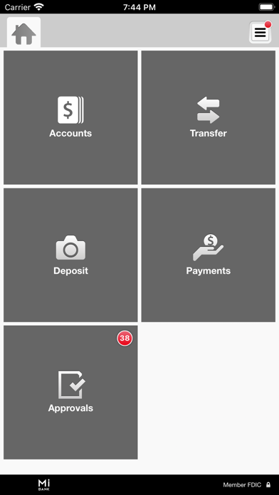 Mi BANK Business Screenshot